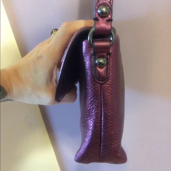 Marc by Marc Jacobs Purple Metallic Crossbody Bag - Picture 6 of 9